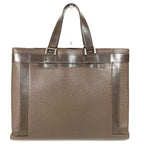 Louis Vuitton Handbag Casbek PM Taiga Leather Grizzly Brown