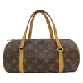 Louis Vuitton Handbag Papillon 26 Monogram Leather Brown Everyday Use