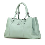 Bottega Veneta Intrecciato Roma Green Leather — view 2