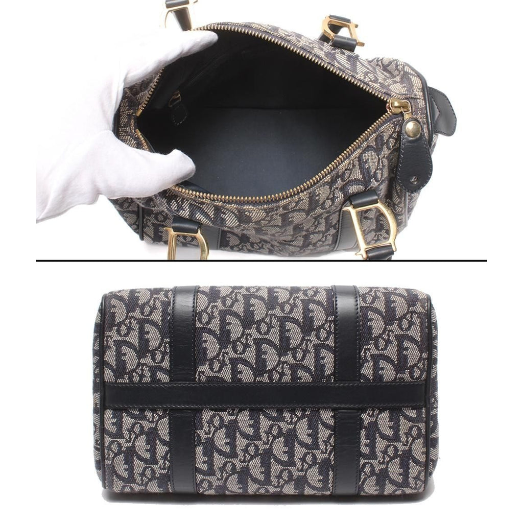 Dior Mini Boston Bag Trotter — view 3