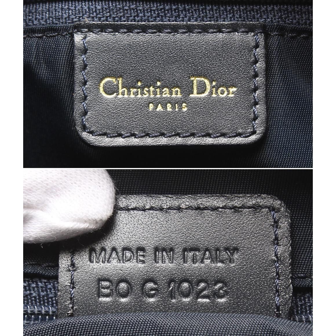 Dior Mini Boston Bag Trotter — view 4