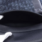 Dior Rider Soft Backpack Blue Peacock Card — view 7