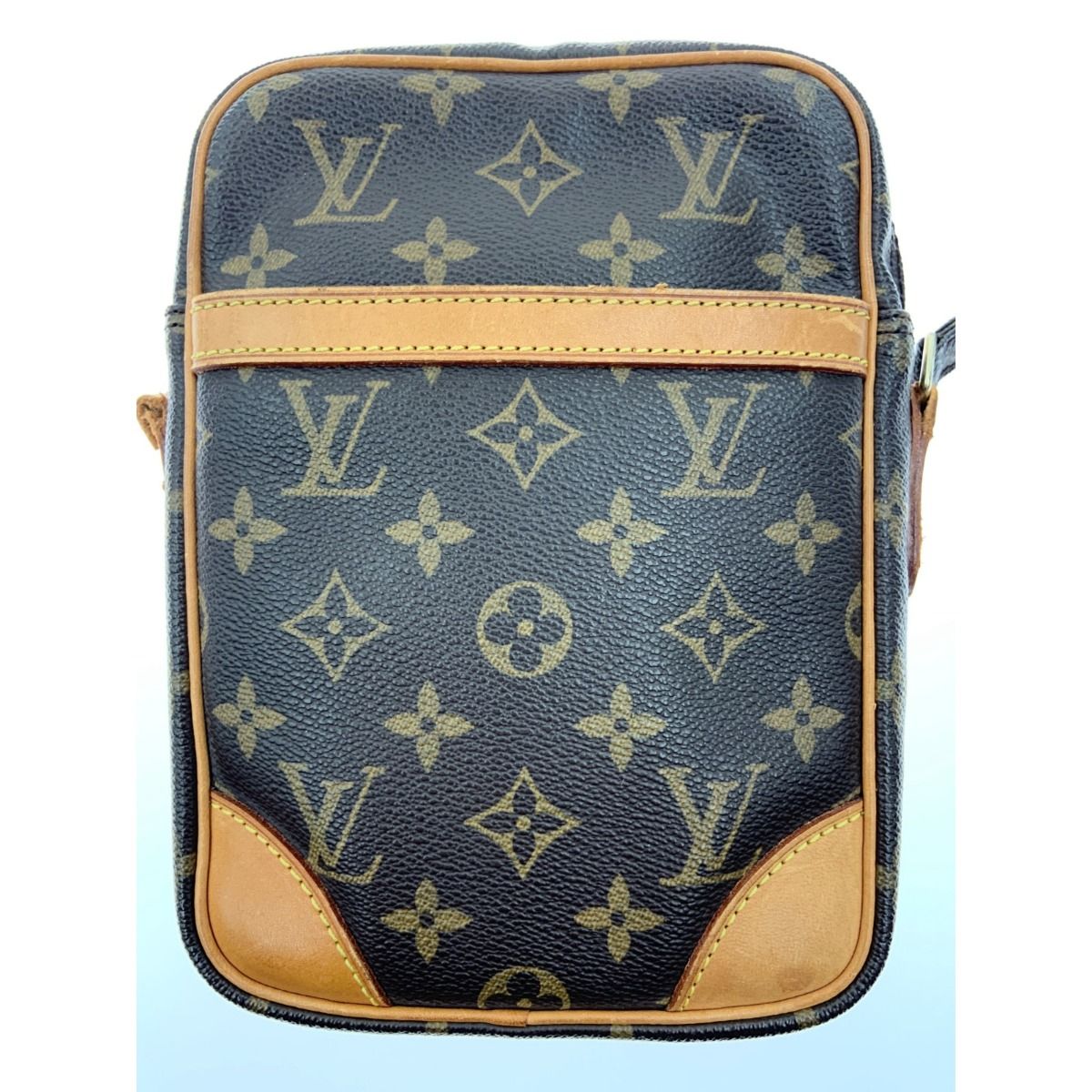 Louis Vuitton Monogram Danube Shoulder Bag Brown — view 3