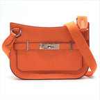 Hermes Items Jypsiere Mini Evercolor Orange Phardware Shoulder Bag — view 2