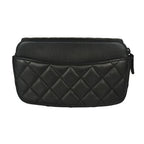 Chanel Shoulder Bag Lamb Wallet Phone Case Black — view 2