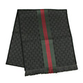 Gucci Scarf Stole Dark Gray