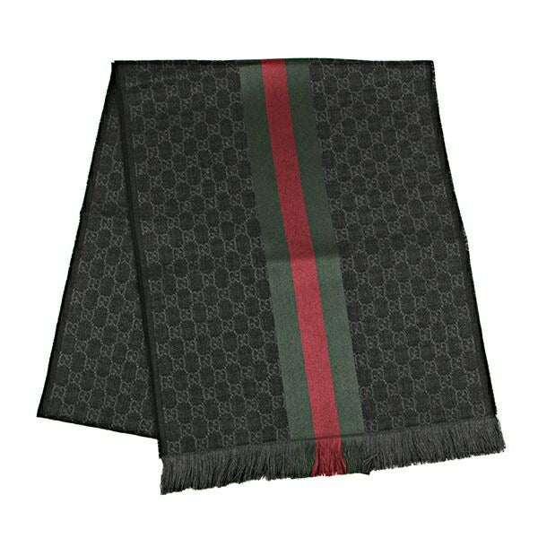 Gucci Scarf Stole Dark Gray