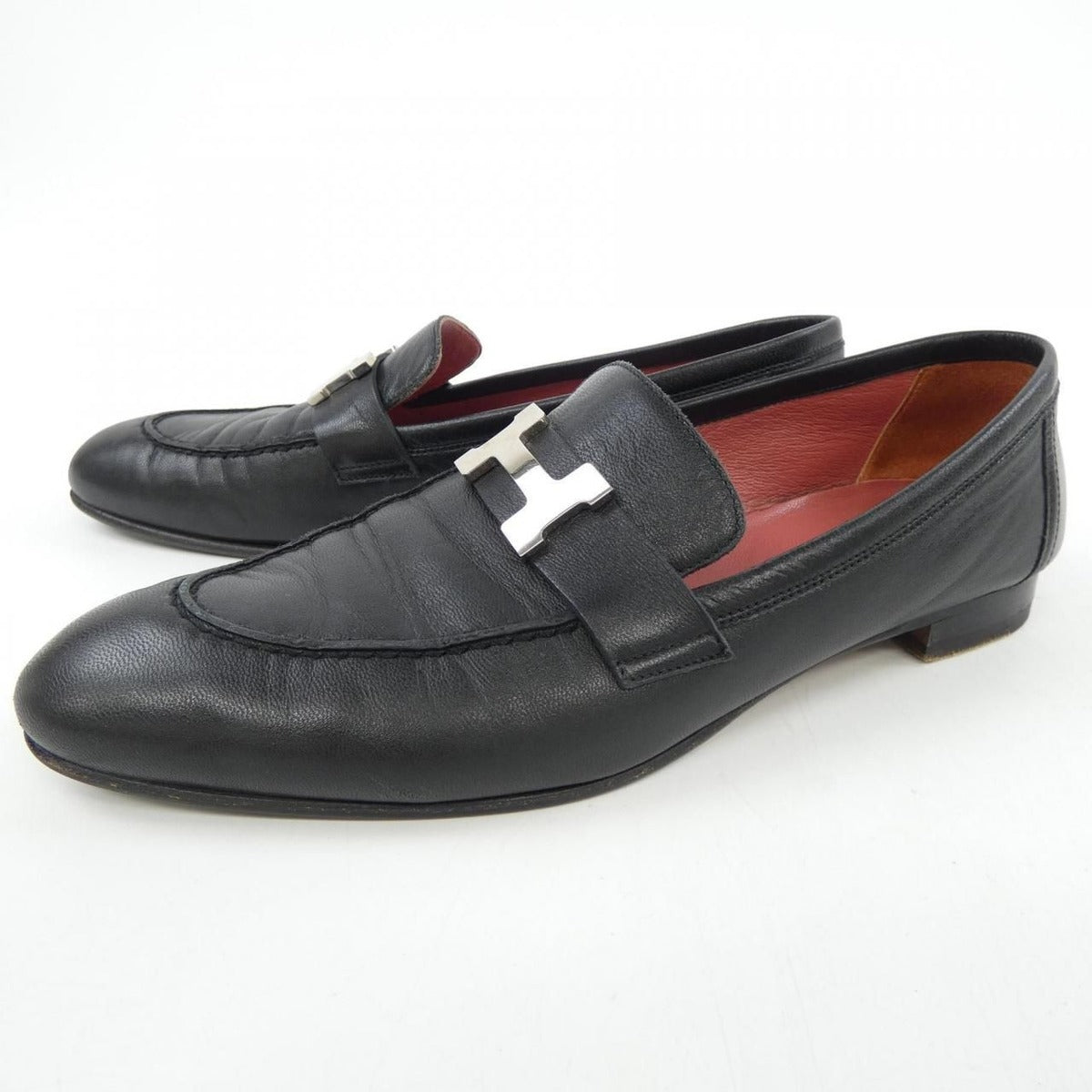 Hermes Paris H Buckle Z Shoes — view 3