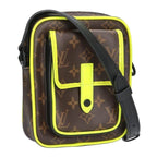 Louis Vuitton Christopher Wearable Wallet Monogram Macassar Shoulder Bag