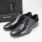 Saint Laurent Paris Dress Shoes 38.5 Lace Up Leather Derby