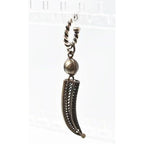 Saint Laurent Earrings for One Ear Gunmetal — view 4