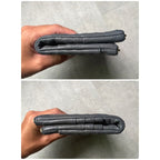 Bottega Veneta Long Wallet Intrecciato Leather Medium Gray — view 2