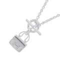 Hermes Necklace Amulet Constance Silver