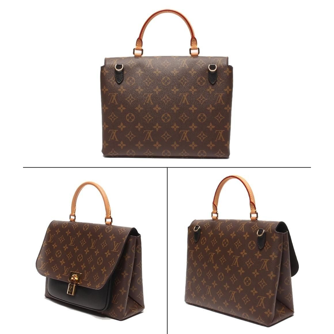 Louis Vuitton 2-Way Shoulder Bag Crossbody Marignan Monogram — view 2