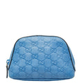 Gucci Guccissima Blue Leather