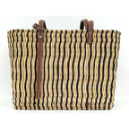 Loewe Square Tote Bag Anagram Straw — view 2