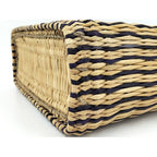 Loewe Square Tote Bag Anagram Straw — view 6