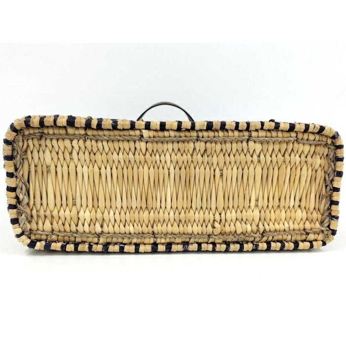 Loewe Square Tote Bag Anagram Straw — view 8