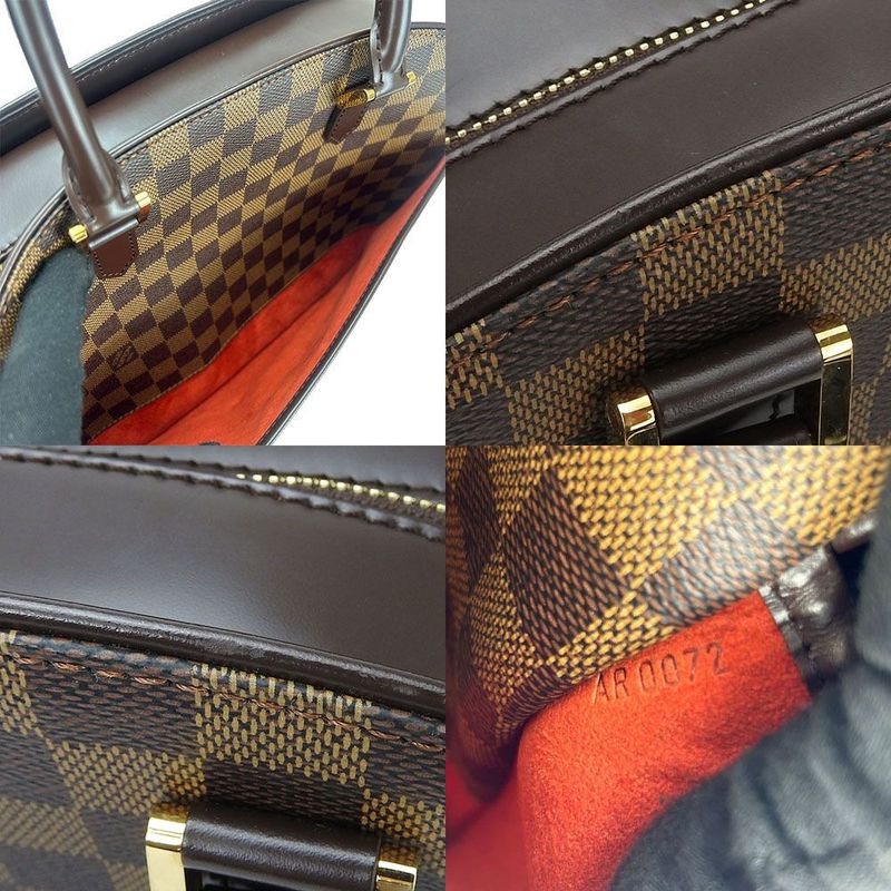 Louis Vuitton Handbag Sariah Orizzontaldamier Ebene Leather Casual — view 7