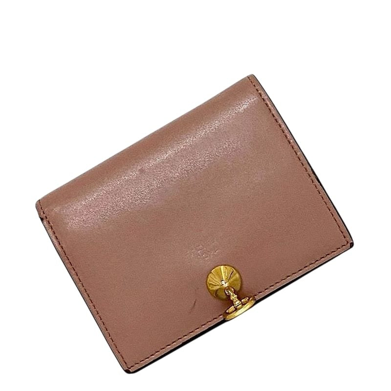 Fendi Bifold Wallet Pink Beige Bytheyard 8 M0387