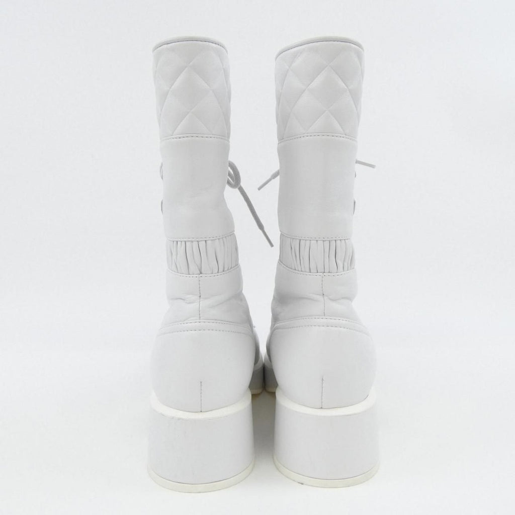 Chanel Lace UP Boots — view 5