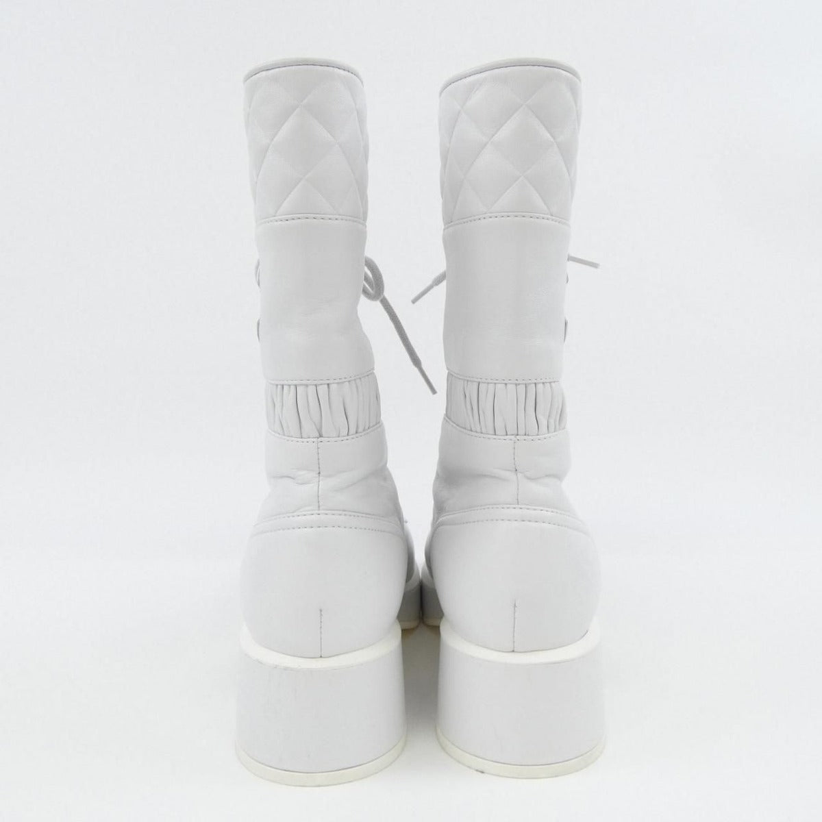 Chanel Lace UP Boots — view 5