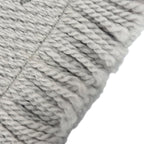 Louis Vuitton Logomania Scarf Wool Silk Monogram with Fringe — view 6