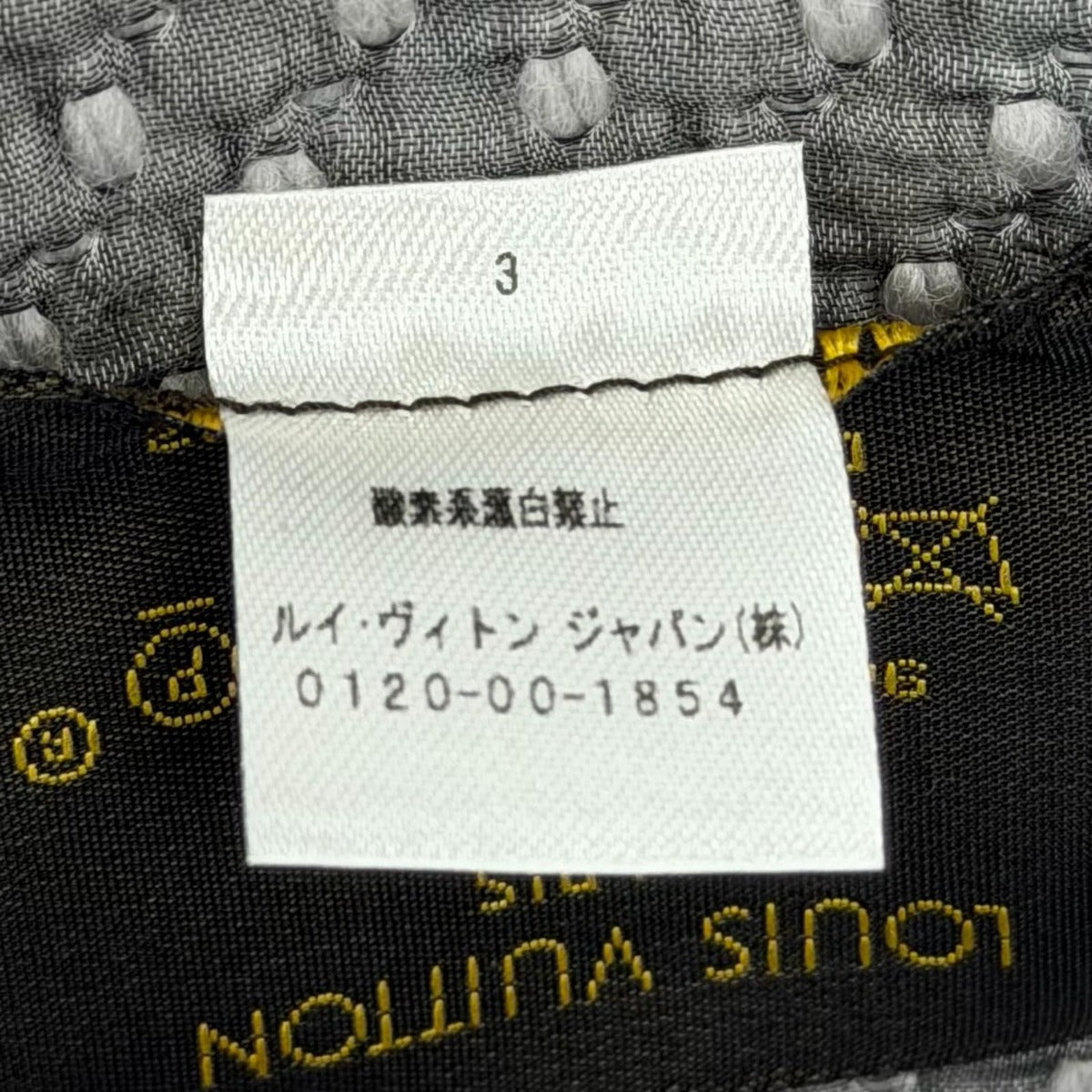 Louis Vuitton Logomania Scarf Wool Silk Monogram with Fringe — view 8
