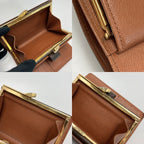 Louis Vuitton Monogram Porte Monnaie Viet Viennois Clasp Bifold Wallet — view 6