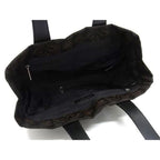 Chanel Tote New Travel Line PM Brown Black Nylon Leather — view 5