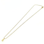 Christian Dior GP Rhinestone CD Logo Necklace Gold — view 5