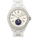 Chanel Fars de Lune Moon Phase Watch White Automatic Winding