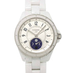 Chanel Fars de Lune Moon Phase Watch White Automatic Winding