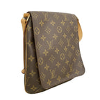 Louis Vuitton Shoulder Bag Monogram Musette Salsa Short Strap Brown — view 2