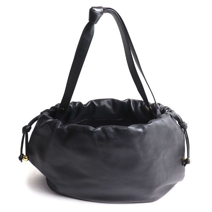 Bottega Veneta the Valve Shoulder Bag Black