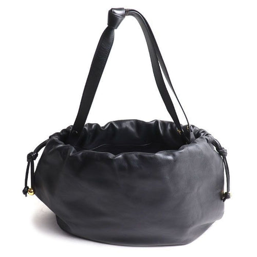 Bottega Veneta the Valve Shoulder Bag Black