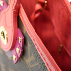 Louis Vuitton Monogram Totem Neverfull MM Bag — view 3
