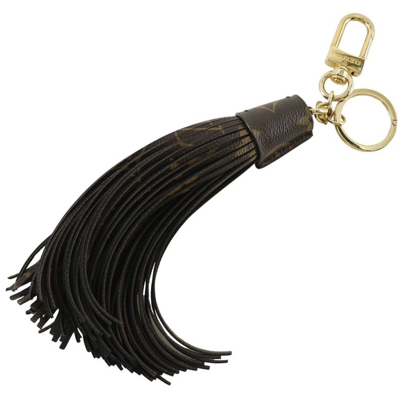 Louis Vuitton Tassel Bag Charm Mp1768 Monogram Canvas Brown Cx1116 Key — view 2