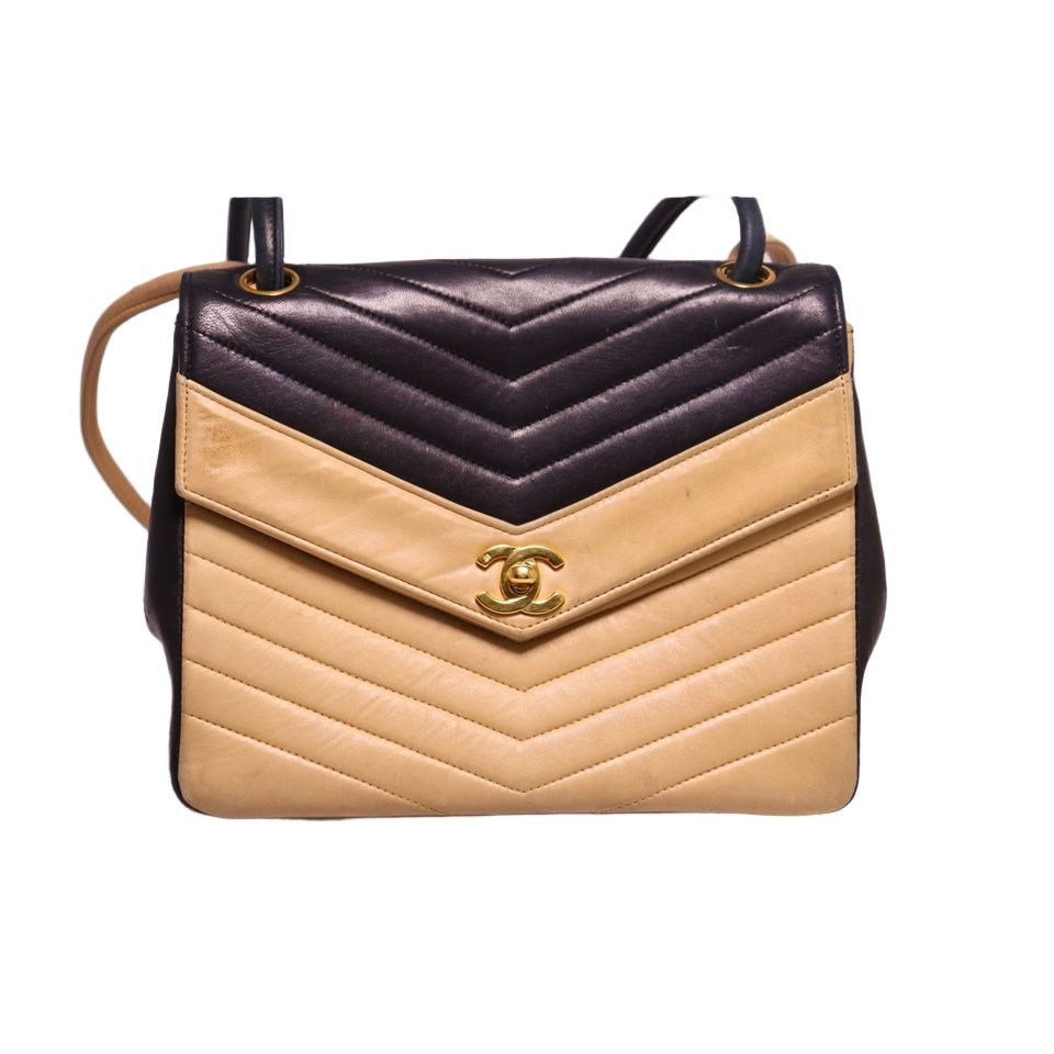 Chanel Stitch Lambskin Shoulder