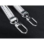Louis Vuitton Patent Leather Bag Shoulder Strap Silver — view 3
