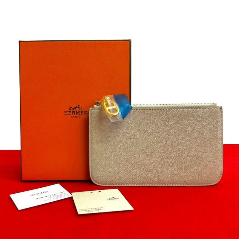 Hermes Zip Ango Evercolor Leather