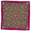 Chanel Silk Extra Large Scarf Pattern Pink