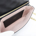 Louis Vuitton Pochette Cousin Shoulder Bag Monogram Black — view 7