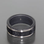 Gucci Ceramic Icon Ring No 7 18K White Gold Box E1759 — view 3