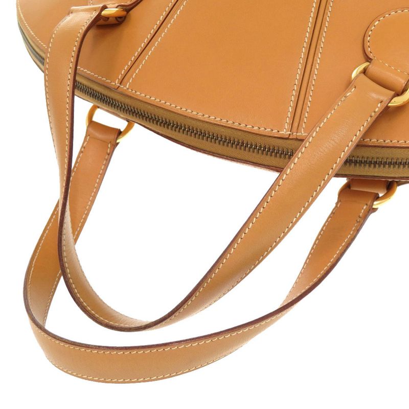 Hermes Ile De Beau Vaux Chamonix Natural Gold Hardware 00 Handbag — view 5