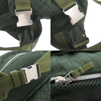 Bottega Veneta Nylon Body Bag Green 0525 — view 9