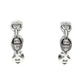 Hermes Earrings Chaine D'ancre Pair AG 925 Silver Accessories