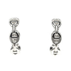 Hermes Earrings Chaine D'ancre Pair AG 925 Silver Accessories