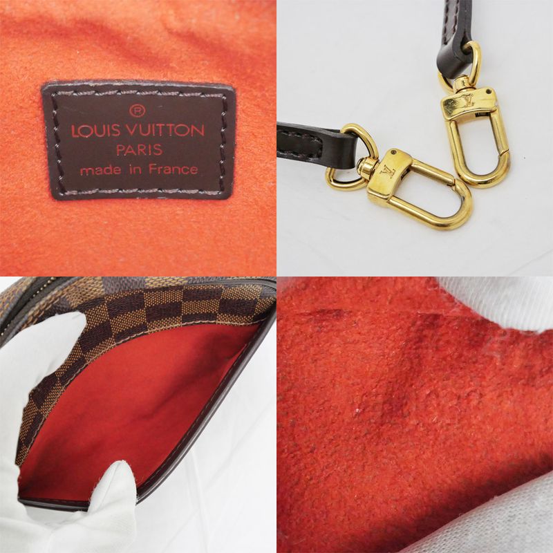 Louis Vuitton Pochette Ipanema Shoulder Bag Waist 2-Way Damier Brown — view 7