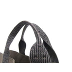 Hermes Tote Her Line MM Gray Canvas Silver — view 3